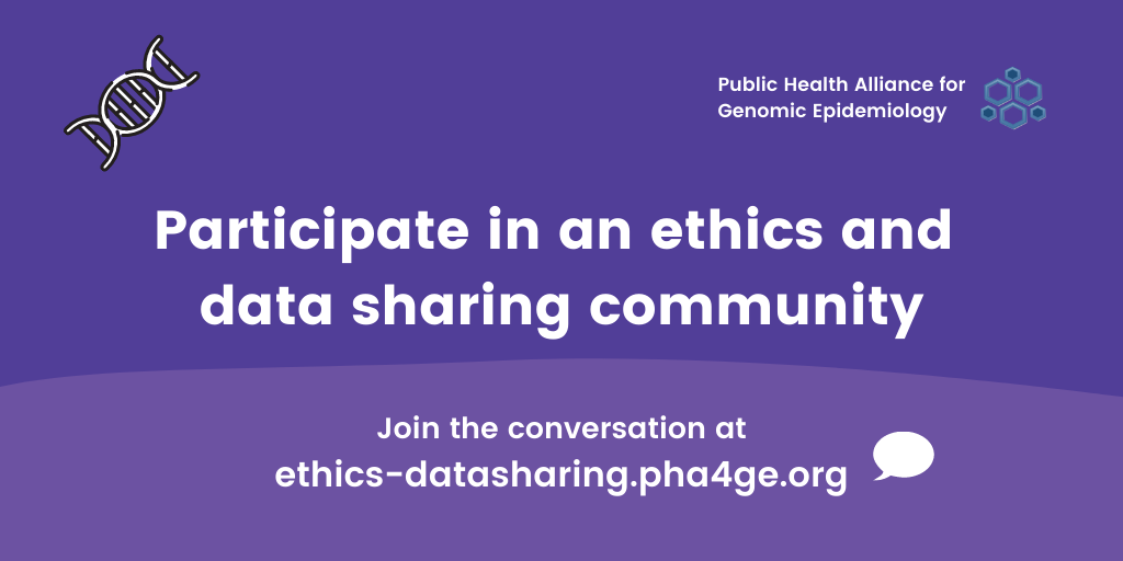 PHA4GE Ethics and Data Sharing Platform