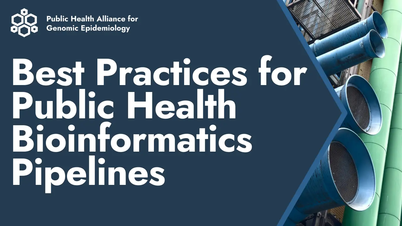 Best Practices For Public Health Bioinformatics Pipelines