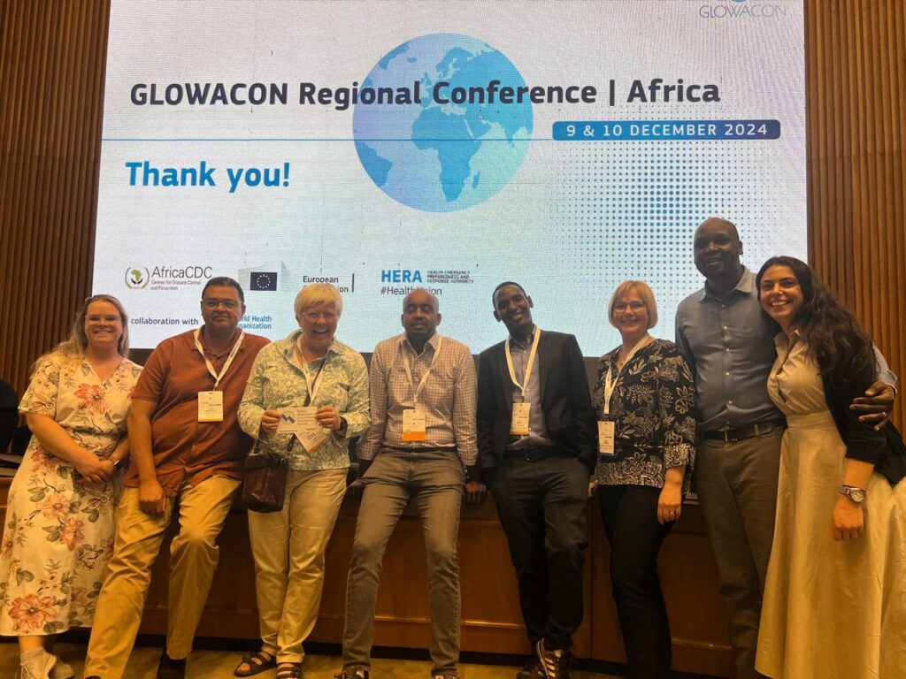 GLOWAGON Conference Attendees from NICD, SANBI, PHA4GE, Africa CDC and  University of Cambridge